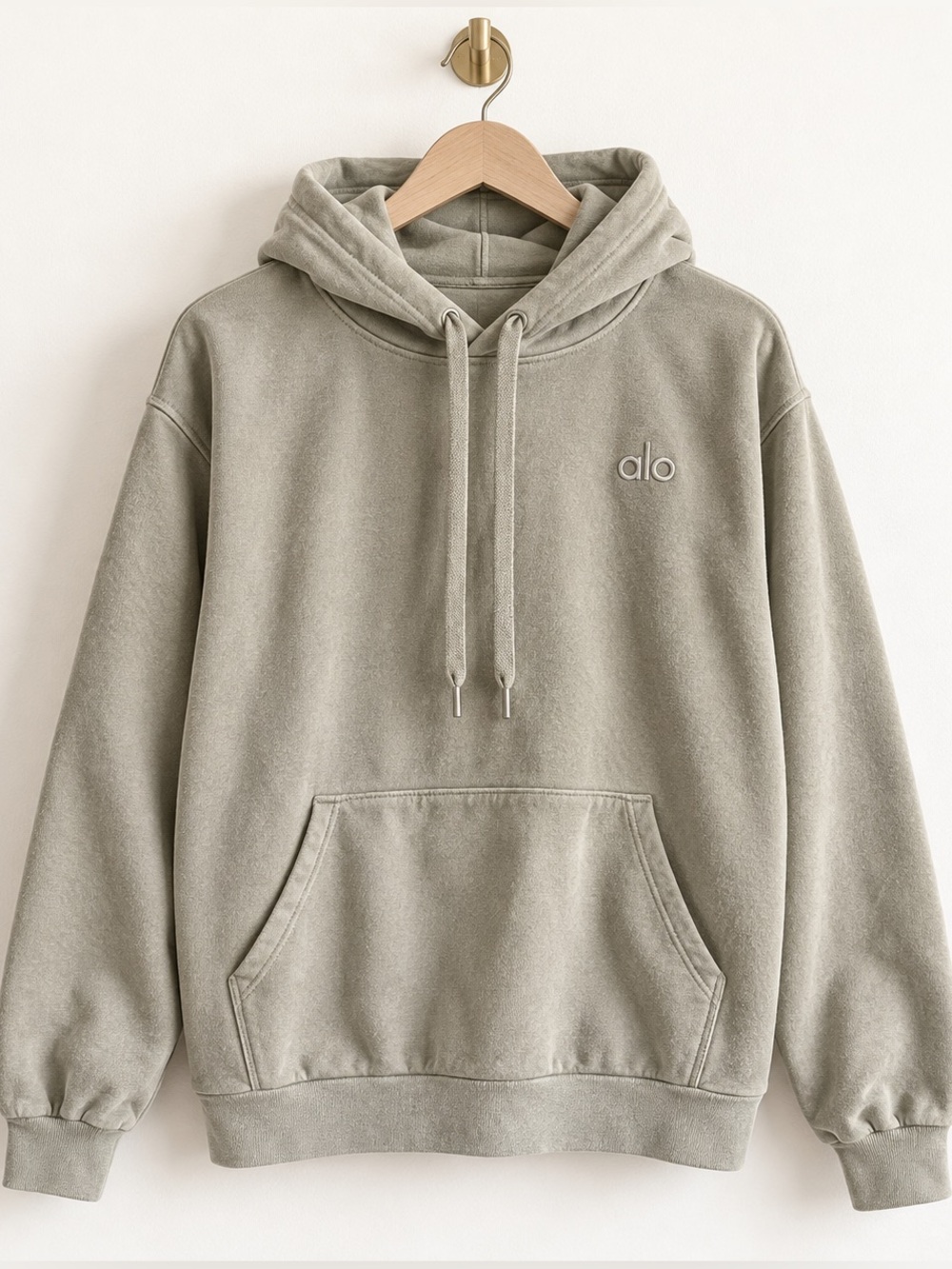 Crewneck-like Hoodie